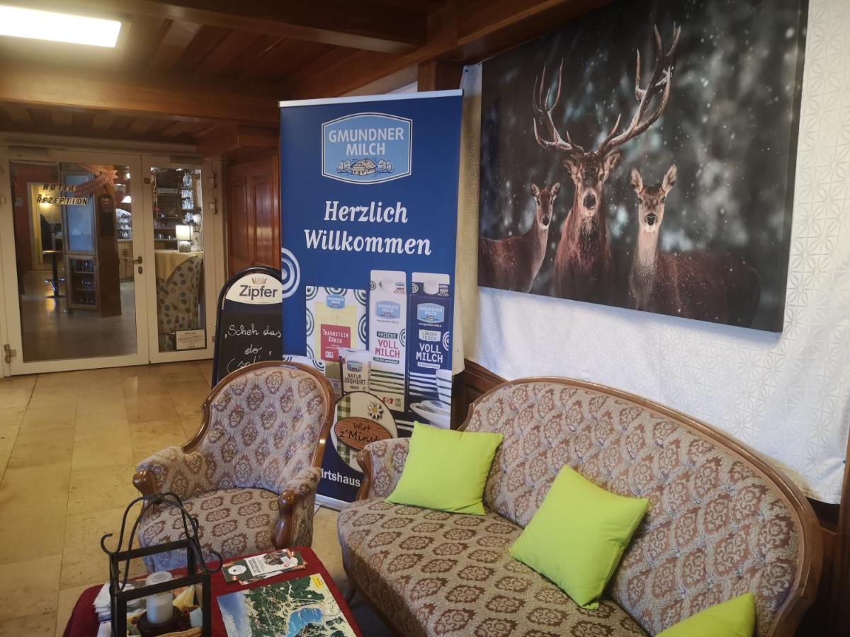 Hotel Wirt Z'Minsta Altmuenster Exterior photo